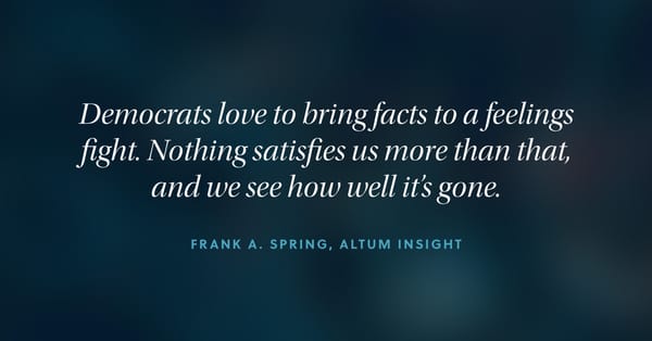 What happened to Dems: Frank A. Spring talks with The Foreign Report